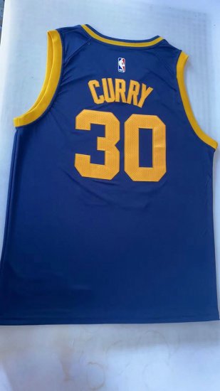 NBA 30 Curry Warriors 22-23 Maillot Marine